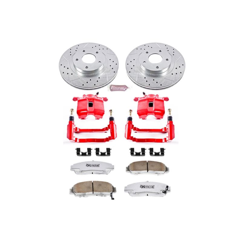 PowerStop KC2309 26 fits Acura RL Front Z26 Street Warrior Brake Kit w/Calipers