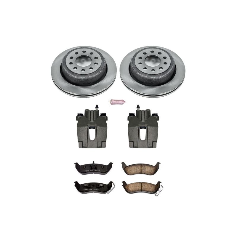 PowerStop fits Lincoln 03-11 Town Car Rear Autospecialty Brake Kit w/Calipers
