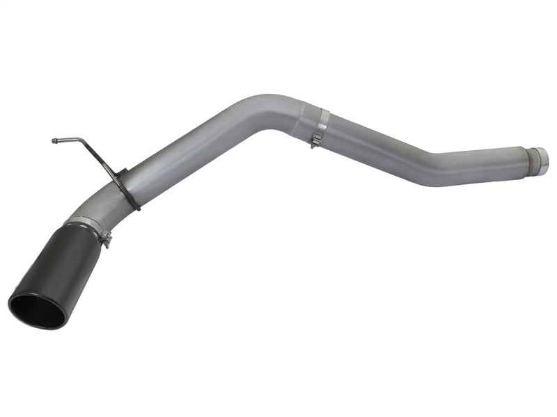 AFE 49-46112-B BORE HD 5in DPF-Back SS Exhaust w/ Black Tip 2016 fits Nissan Ti