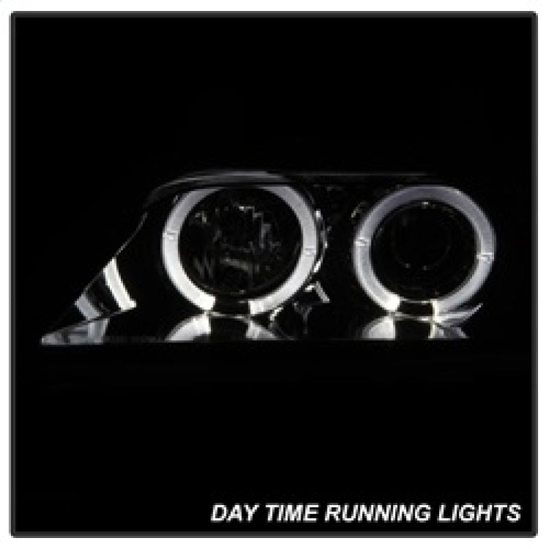 Spyder 5009104 fits BMW 96-02 Z3 Projector Headlights LED Halo Smoke High H1 Lo