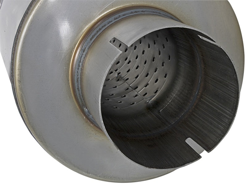 AFE 49M00024 orce-Xp 409 SS Muffler 3-1/2in ID Center/Center x 7in Dia x 24in L