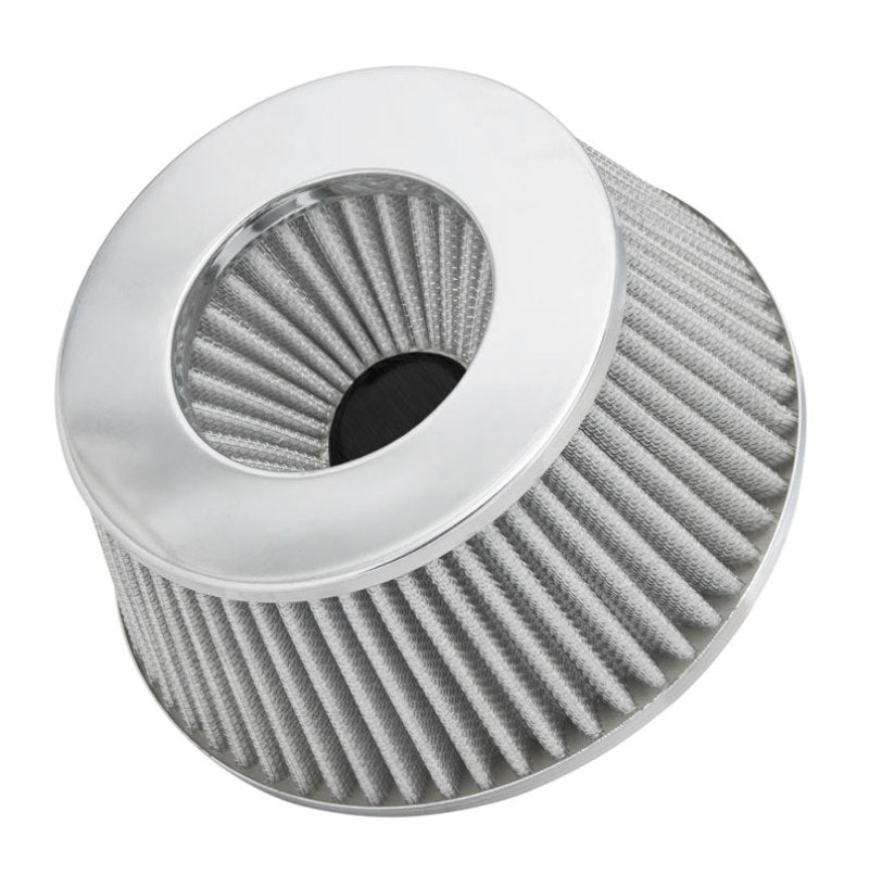 Spectre 8168 Adjustable Conical Air Filter 2-1/2in. Tall (Fits 3in. / 3-1/2in. / 4in. Tubes) - White