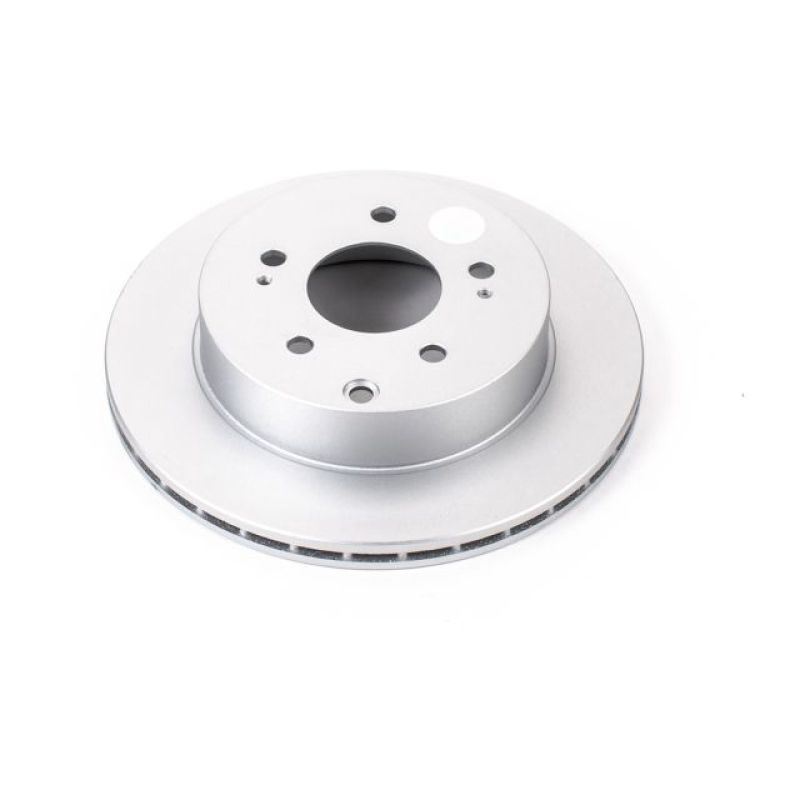 PowerStop fits Mitsubishi Eclipse Rear Evolution Geo 06-12met Coated Rotor