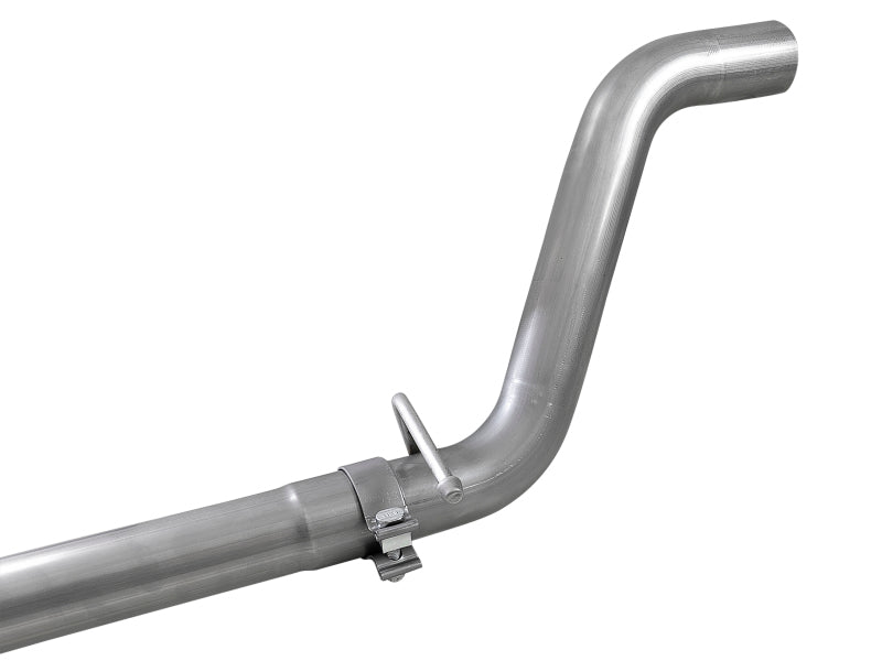 AFE 49-48077 orce-Xp 2-1/2in 409 Stainless Steel Mid-Pipe w/Resonator Delete 18