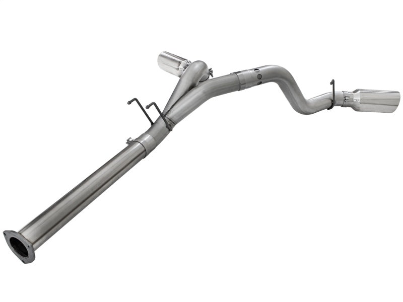 AFE 49-43065-P BORE HD 4in 409-SS DPF-Back Exhaust w/Polished Tip 11-14 fits Fo