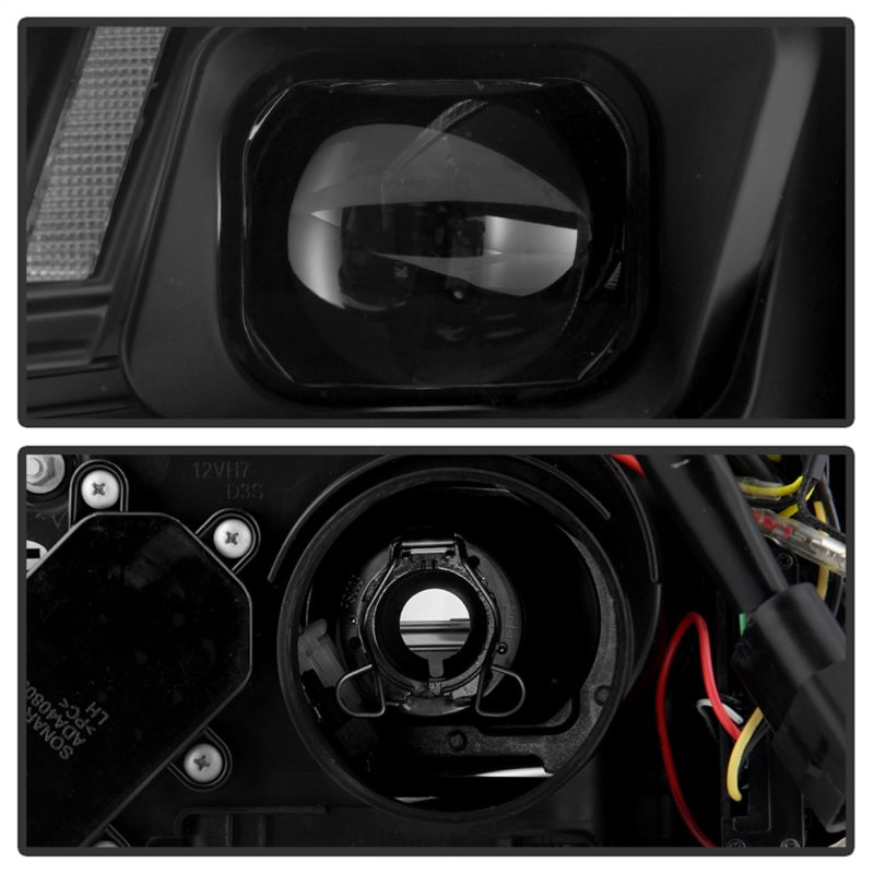 Spyder 5088321 fits Audi 13-16 A4/S4 Halogen Model Only Projector Headlights -