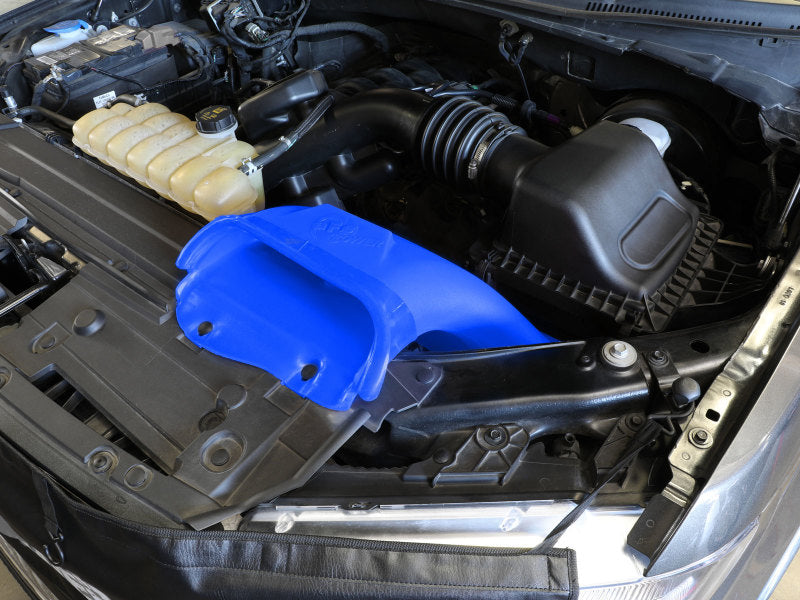 AFE 52-10010SL Induction Dynamic Air Scoop 2021+ fits Ford F-150V6/V8 - Blue