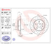 Brembo OE 08.B357.1X 2015 fits Chevrolet Cruze Drilled Xtra Brake Disc - Rear