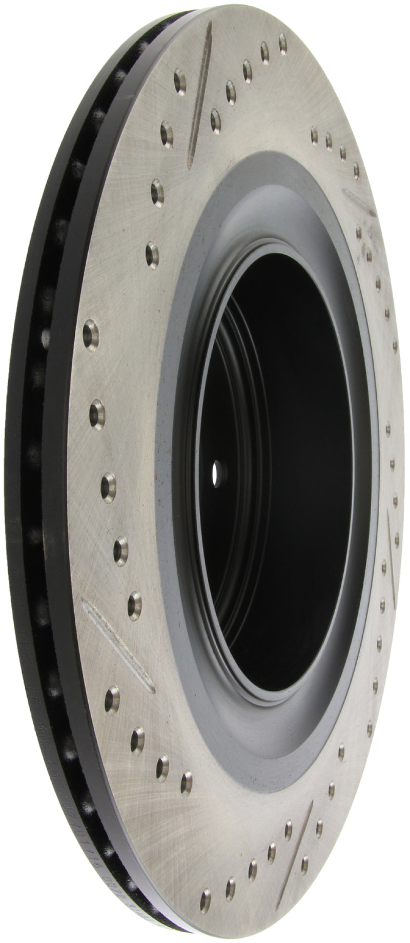Stoptech 127.42101L fits Infiniti G37/Nissan 370Z Slotted/Drilled Rear-L Rotor