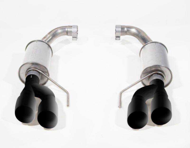 Roush 422097-BLK 18-25 fits Mustang GT Black Tip Axle Back Exhaust