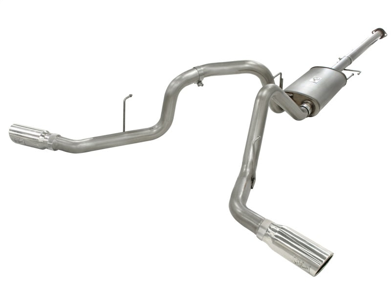 AFE 49-43056-P rce XP Exhausts 3inSS Dual Side Exit Cat-Back 11-14 fits Ford F1