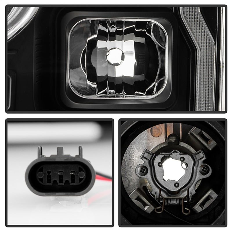 Spyder 5088628 Signature fits Ford 20-22 F250/F350 (Halogen) Proj. Headlights -