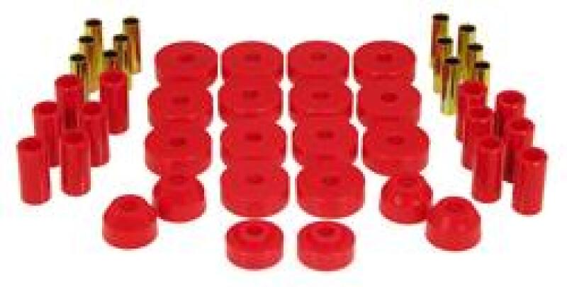 Prothane 36892 55-75 fits Jeep CJ5/7 Total Kit - Red