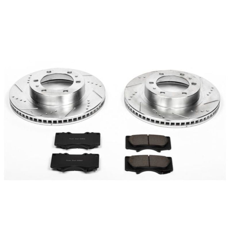 PowerStop K137 fits Toyota 03-09 4Runner Front Z23 Evolution Sport Brake Kit