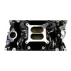 Edelbrock RPM Air-Gap Manifold for Small-Block Chevy Vortec - Black Plasma Finish