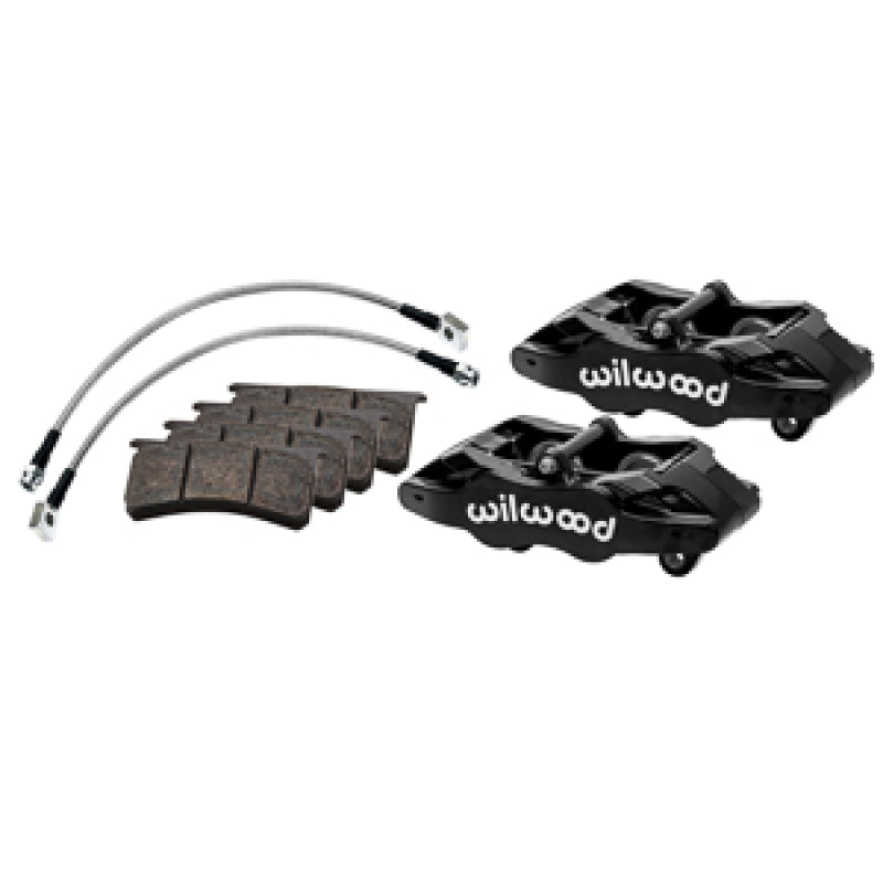 Wilwood 140-17665-BK 97-04 fits Chevy Corvette C5 SLC5/6 Front Caliper Kit