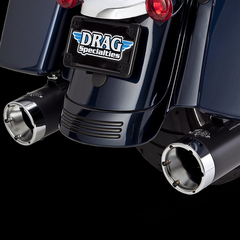 Vance and Hines Vance 46780 & Hines HD Dresser 17-22 Monster Round Black Slip-O