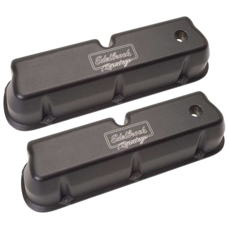 Edelbrock 41263 Valve Cover Victor Series fits Ford 289-302-351W CI V8 Tall Black