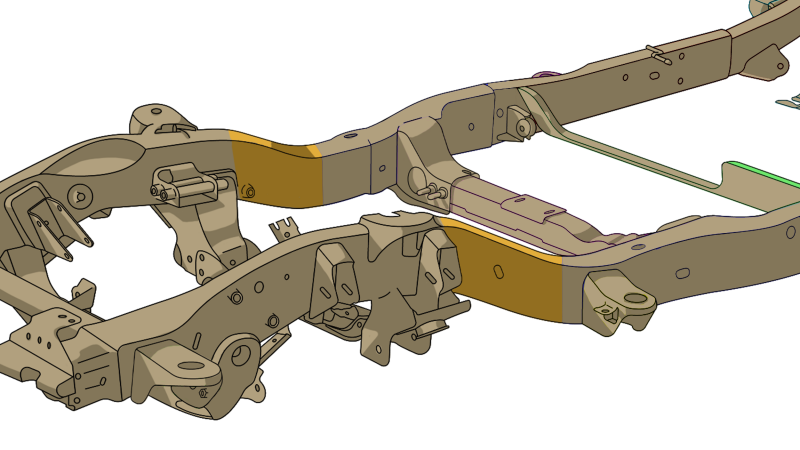 RustBuster RB7423L Front Frame Section