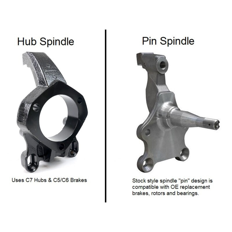 Ridetech 11162799 67-69 fits Chevrolet Camaro / 67-69 Pontiac Firebird Front Subframe w/ Pin Spindles