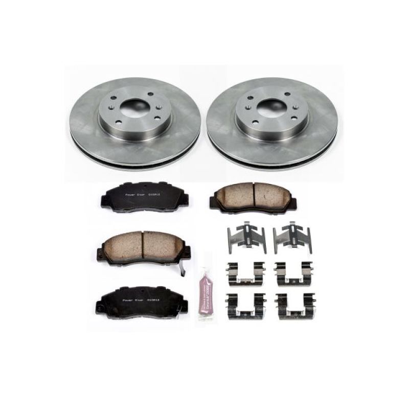 PowerStop KOE1237 fits Acura 98-99 CL Front Autospecialty Brake Kit