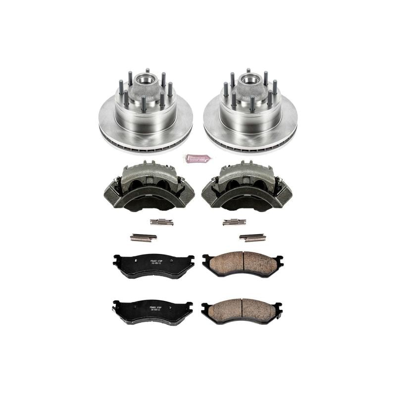 Power Stop KCOE6247 2004 fits Ford F-150 Heritage Front Autospecialty Kit w/Cals