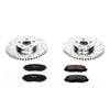 PowerStop K4669 fits Pontiac 09-10 Vibe Front Z23 Evolution Sport Brake Kit