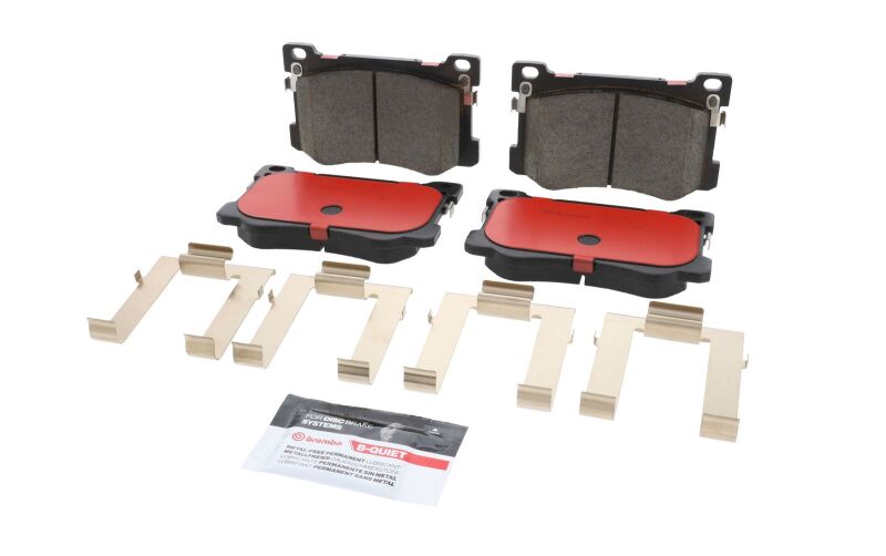 Brembo OE P30131N 18-19 Genesis G80 PRIME Ceramic Brake Pad - Front