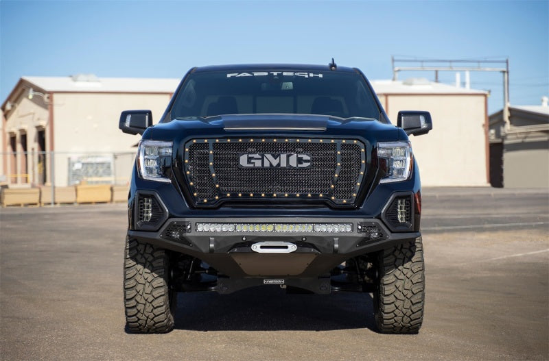 Addictive Desert Designs F471423030103 2019 fits GMC Sierra 1500 SF Front Bumper w/ Winch Mount&Sensor Cutout