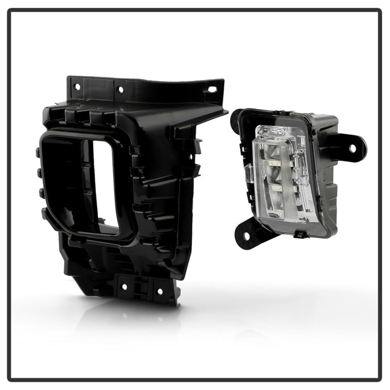 Spyder 21-23 GMC Yukon (Excl AT4) OEM Full LED Fog Lights w/Switch - Clear (FL-GY21-LED-C)