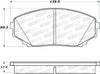 Stoptech 308.1258 Street Brake Pads