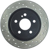 Stoptech 128.35112L Drilled Sport Brake Rotor
