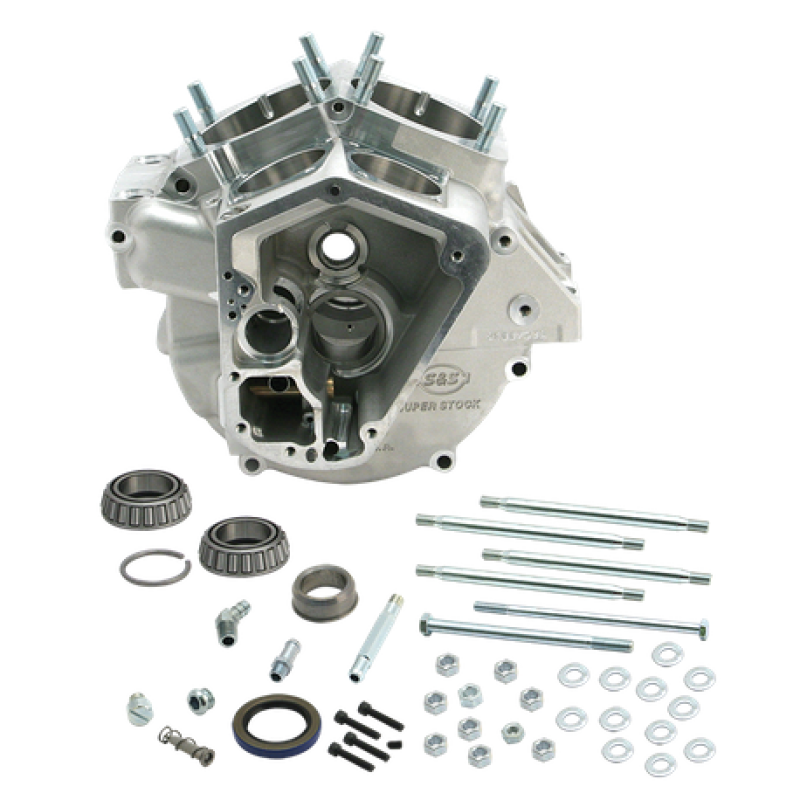 S&S 31-0004 Cycle 70-84 BT w/ 3-5/8in Bore Super Stock Alternator Style Crankcas