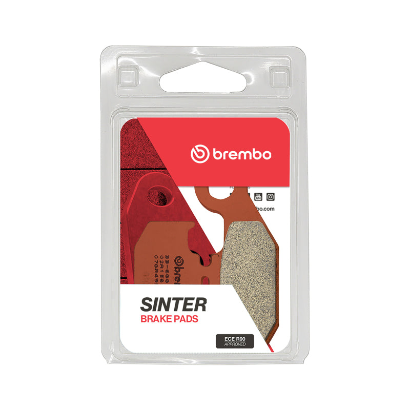 Brembo OE 07GR49SD 06-06 Bombardier DS Left 250cc Sinter Brake Pad - Front
