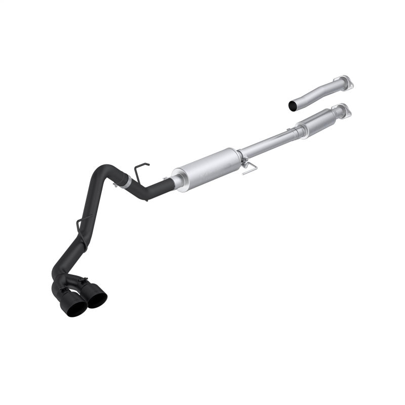 MBRP S5277BLK 21-26 fits Ford F-150 3in Cat Back Single Side Exit Exhaust - Blk