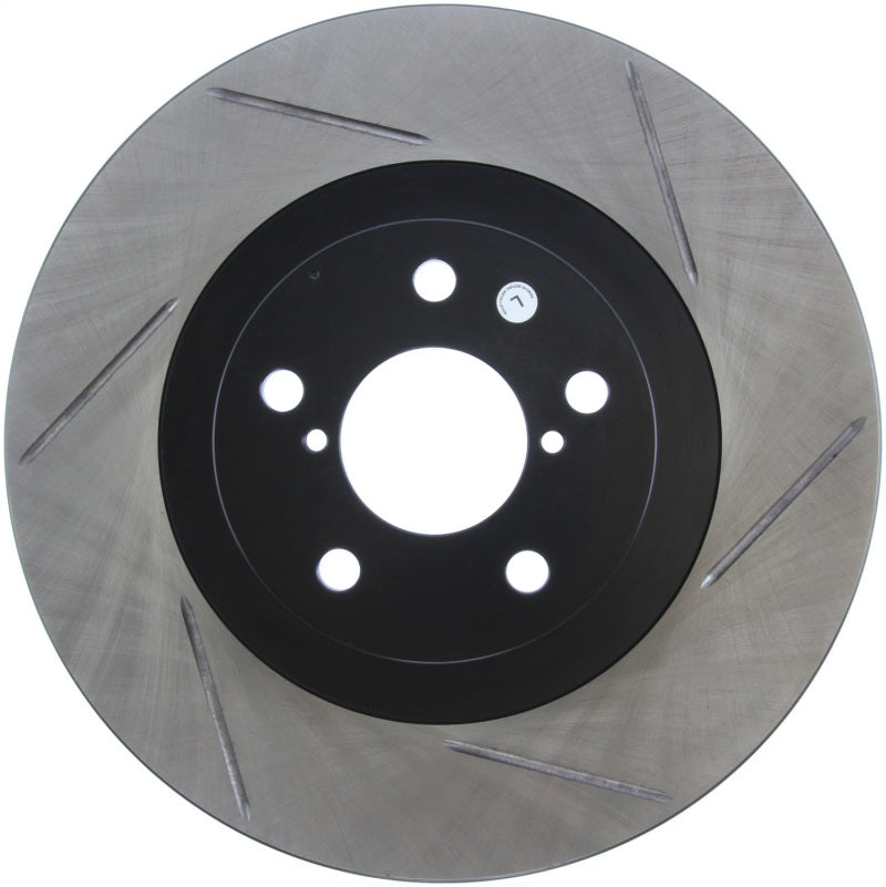 Stoptech 126.47018SL Power Slot 02-10 WRX Front Left SportStop Slotted Rotor