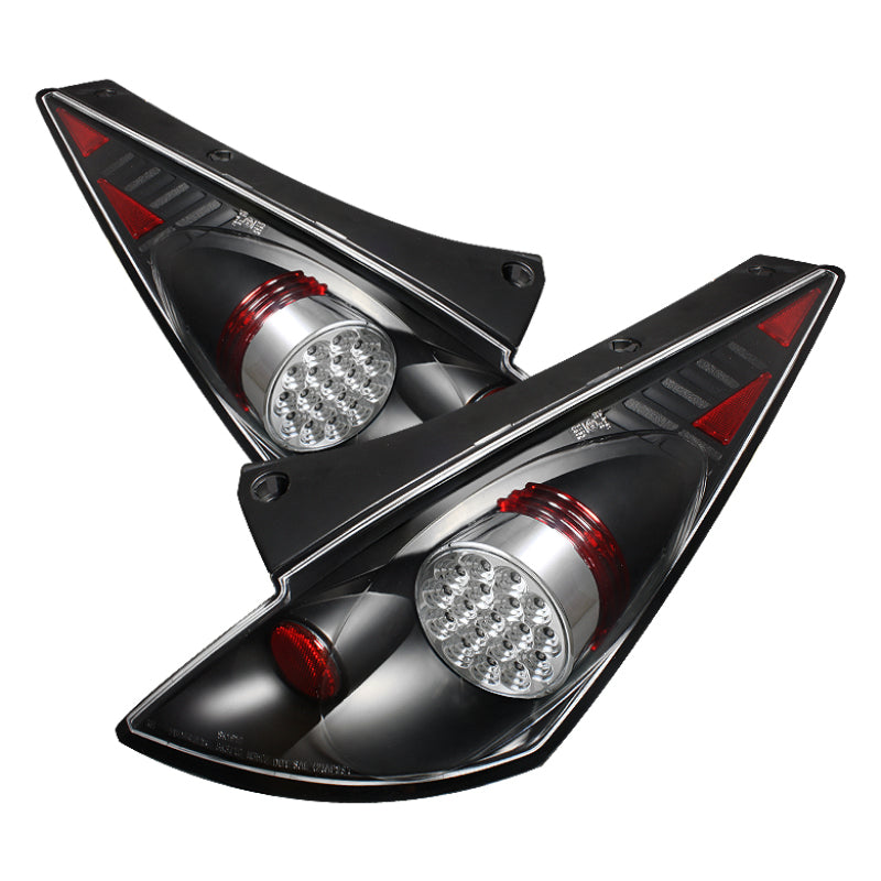Spyder 5006714 fits Nissan 03-05 350Z LED Tail Lights Black ALT-YD-N350Z02-LED-