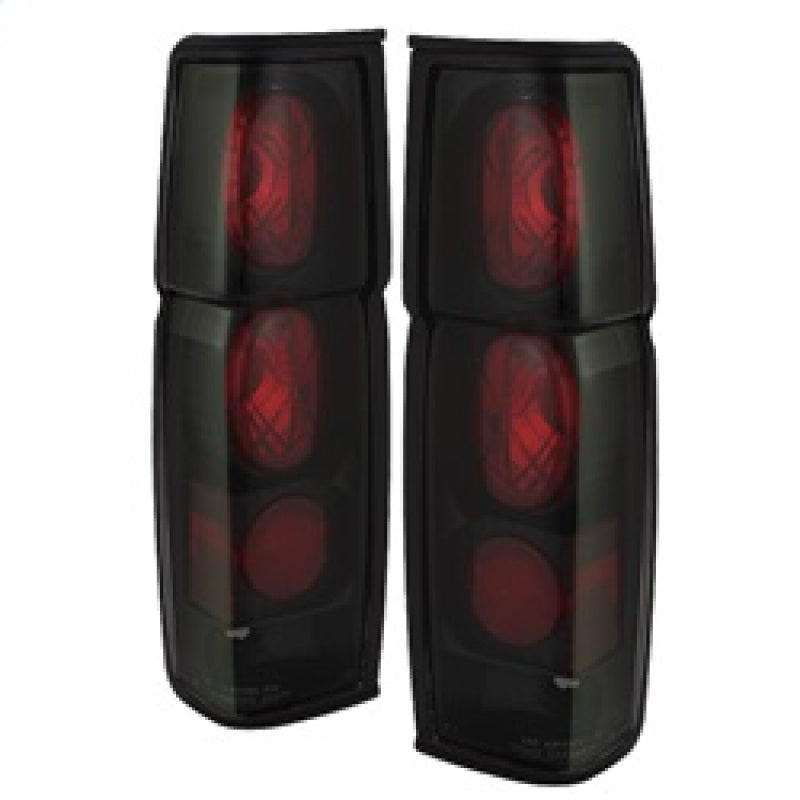 SPYDER 5078216 fits Nissan Hardbody 86-97 Euro Style Tail Lights Black Smoke