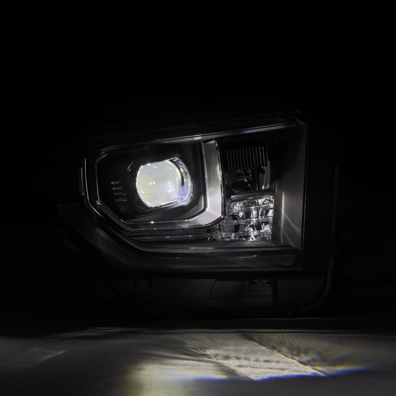 AlphaRex 880835 14-21 fits Toyota Tundra LUXX-Series LED Proj Headlights Blk
