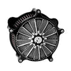 Roland Sands Design 0206-2028-BM Roland Sands Design Venturi Air Cleaner Domino - Contrast Cut