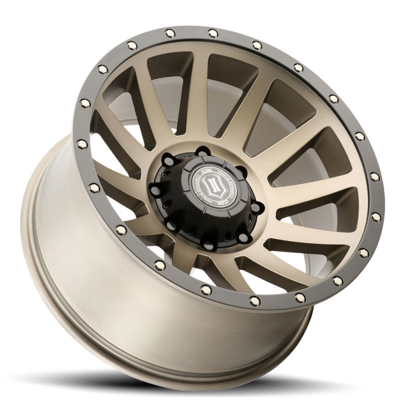 ICON 2020108947BR Compression 20x10 8x180 -19mm Offset 4.75in BS 124.2mm Bore Bronze Wheel