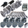 Eagle B12010040 fits Chevy 350 3.750in Crank 6.000in H-Beam -16cc Inv Dome 4.040in Pistons Balanced Assembly