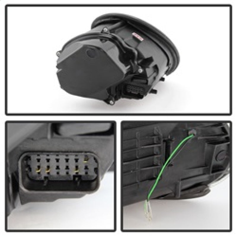 Spyder 5080134 fits Porsche 05-20 911 997 2009 Projector Headlights Halogen Mod