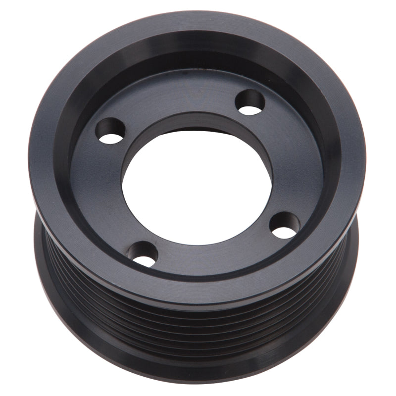 Edelbrock 15870 Pulley SC E-Force 2 625In 8 Rib Black