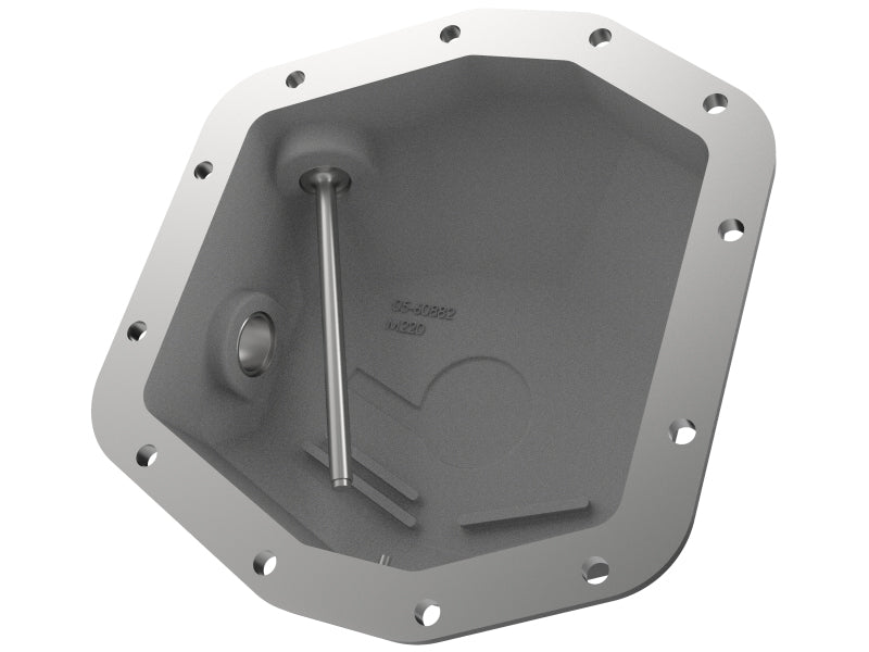 AFE 46-71190B Series Rear Differential Cover Black w/Machined Fins 20+ fits Je