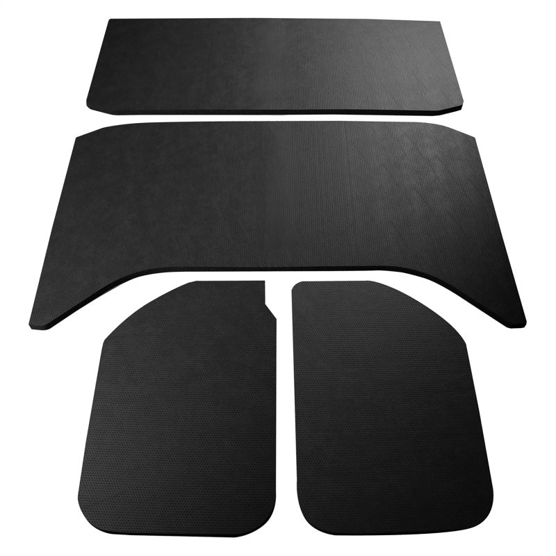 DEI 50159 fits Jeep 11-18 Wrangler JK 4-Door Boom Mat Headliner - 4 Piece - Bla