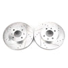 PowerStop fits Hyundai 06-11 Accent Front Evolution Drilled & Slotted Rotors -