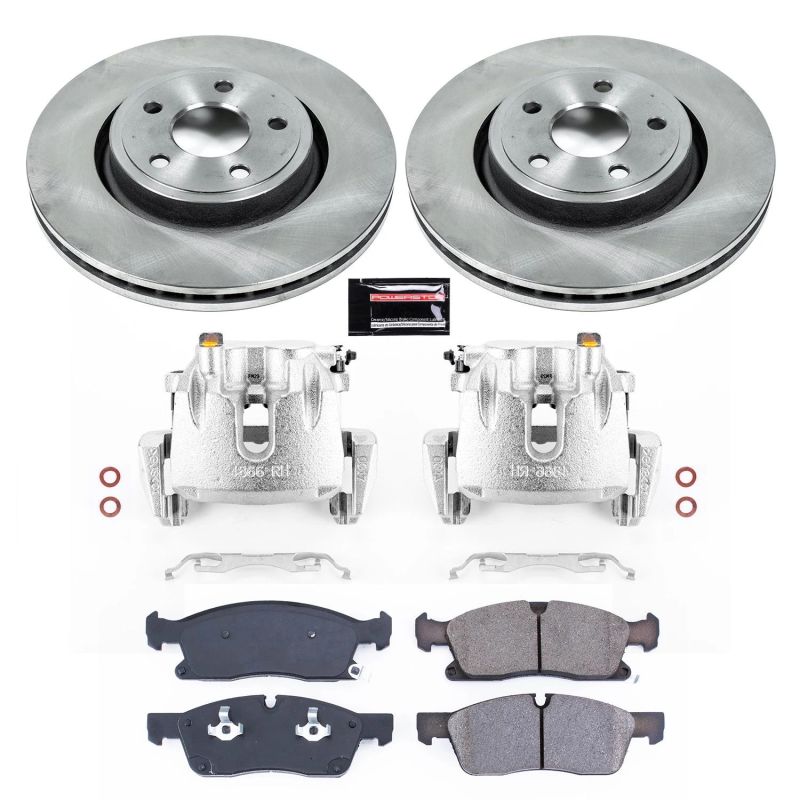 Power Stop KCOE5954 11 fits Jeep Grand Cherokee Front Autospecialty Kit w/Cals