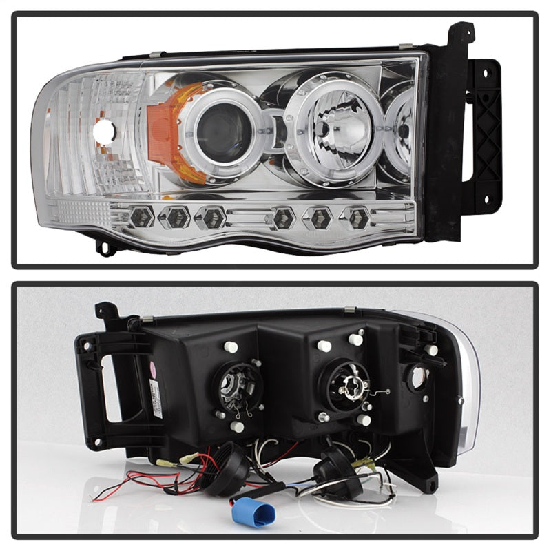Spyder 5009982 fits Dodge 02-05 Ram 1500 /Ram 2500 03-05 Projector Headlights L