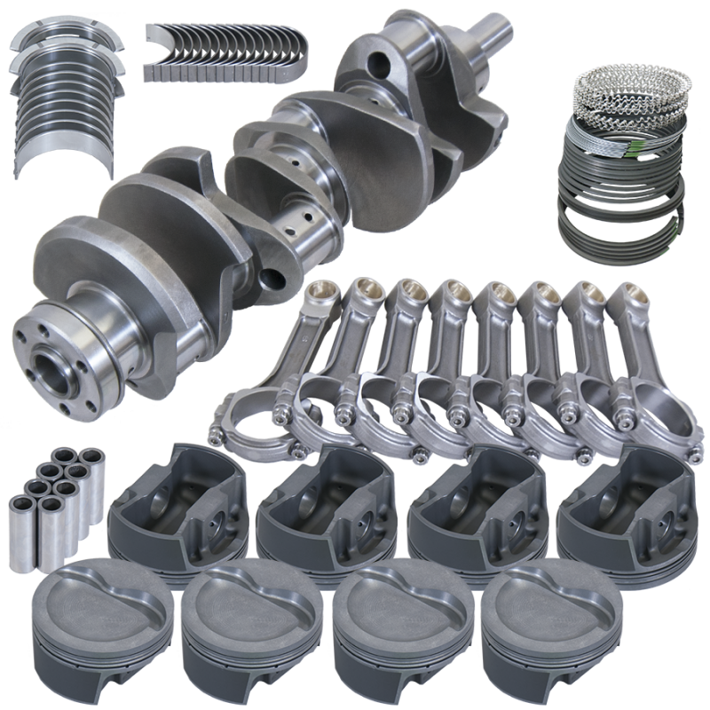 Eagle 16129040 fits Ford 351W 4.000in Crank 6.250in I-Beam Rods -20cc Inv Dome 4.040in Pistons Rotating Assembly
